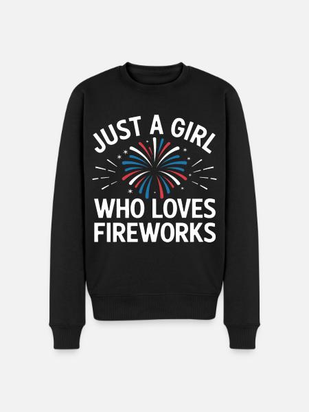 Pyrotechnics Fireworks Pyrotechnics - Men's Premium Organic Jumper - black