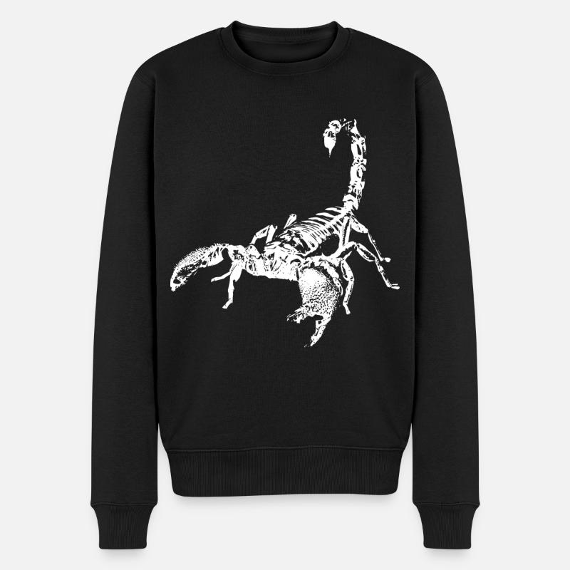 Scorpion - Pull Premium bio Homme - noir