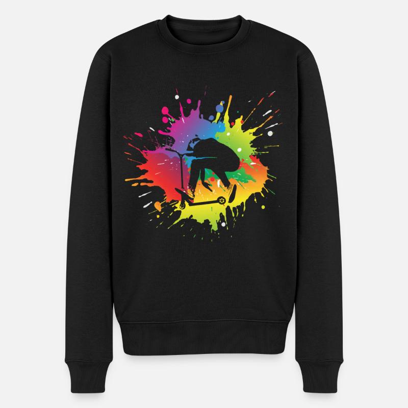 Scooter - Pull Premium bio Homme - noir