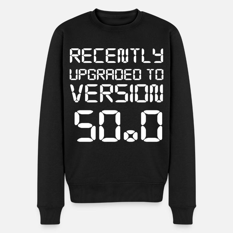 50e anniversaire. - Pull Premium bio Homme - noir