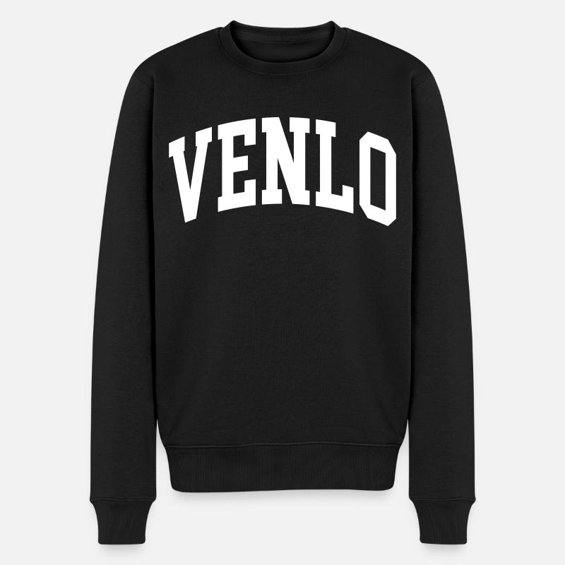 Venlo - Männer Premium Bio Pullover - Schwarz