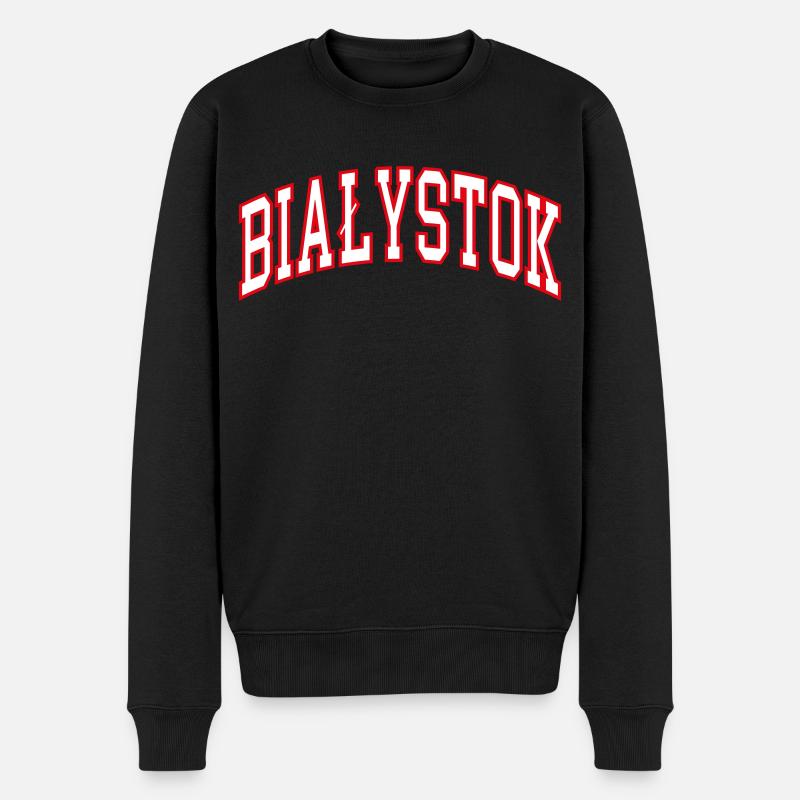 Białystok - Pull Premium bio Homme - noir