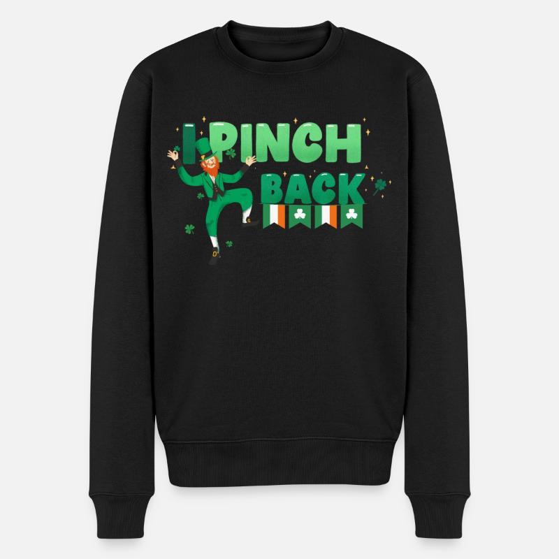 Bonne Saint-Patrick. La Saint-Patrick! - Pull Premium bio Homme - noir