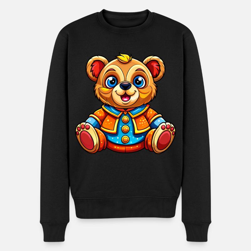 Mignon nounours - Pull Premium bio Homme - noir