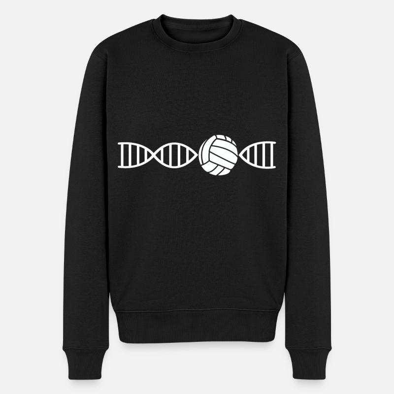 Volleyball DNA Sport - Pull Premium bio Homme - noir