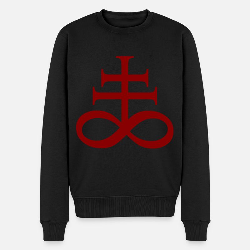 Léviathan Cross - Pull Premium bio Homme - noir