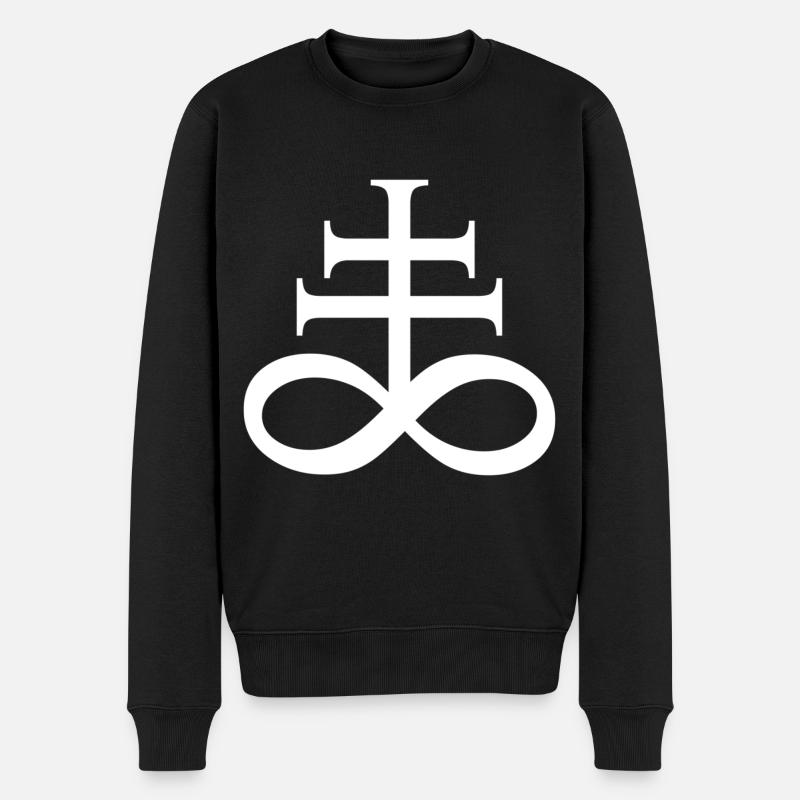 Léviathan Cross - Pull Premium bio Homme - noir