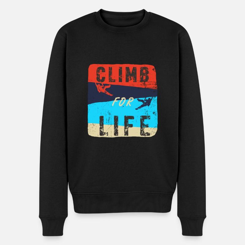 Escalade - Pull Premium bio Homme - noir