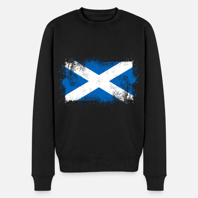 ecosse - Pull Premium bio Homme - noir