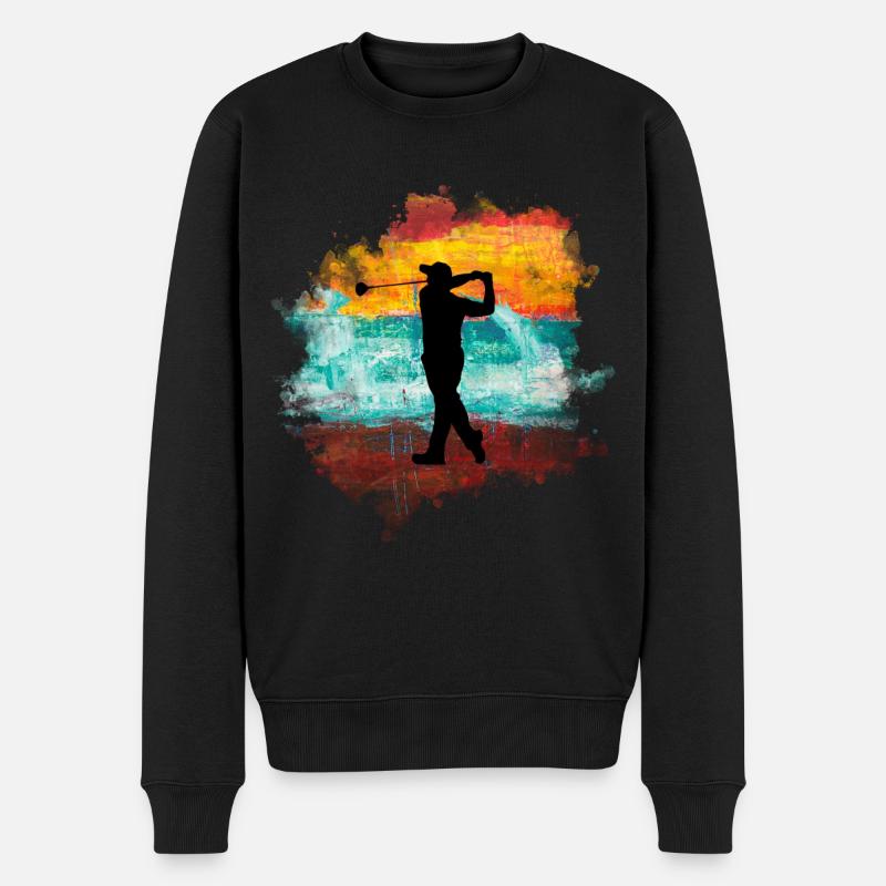 Golf - Pull Premium bio Homme - noir