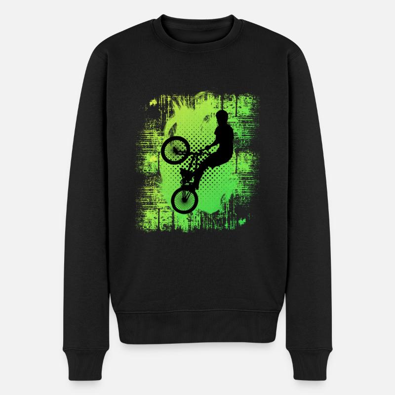 Bmx - Pull Premium bio Homme - noir