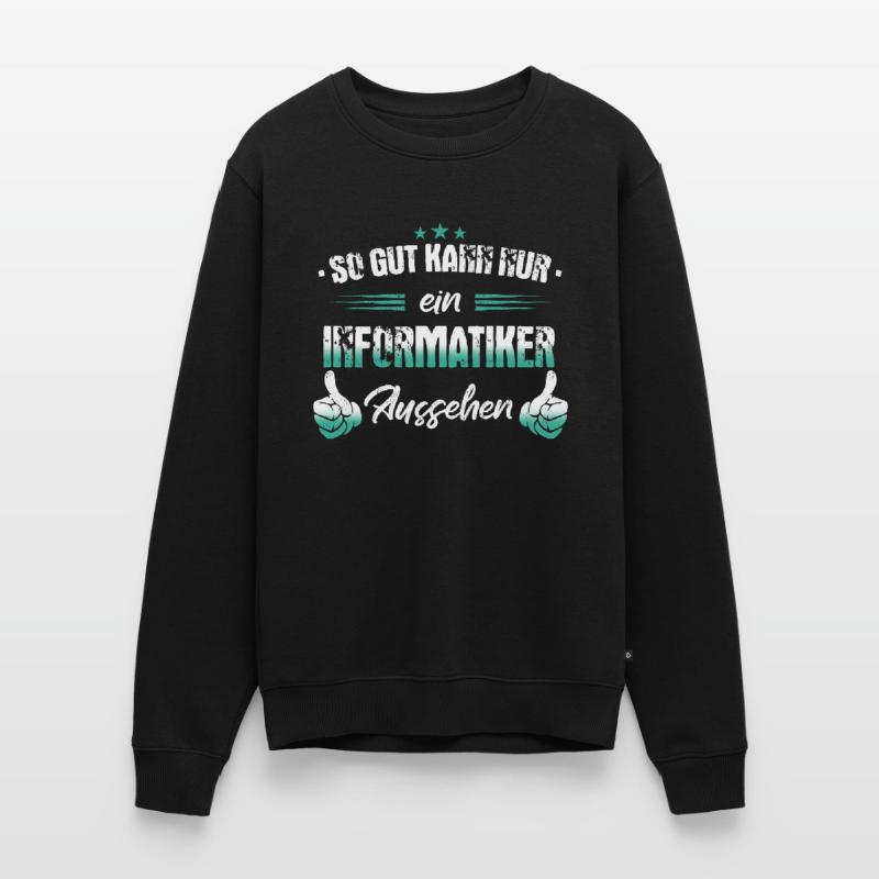 Informatiker Programmierer Informatik Spruch Männer Premium Bio Pullover