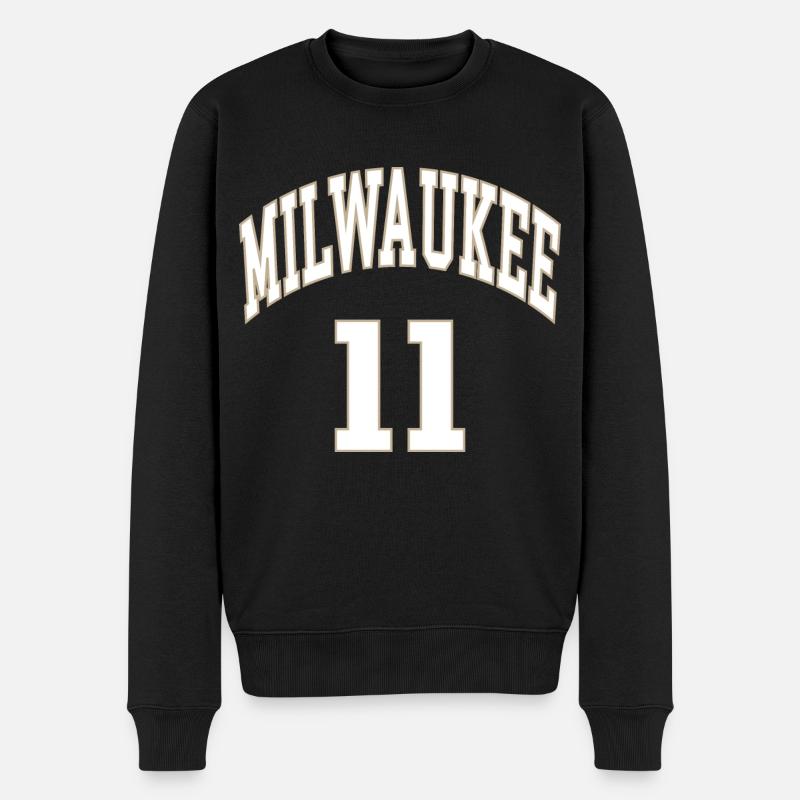 Milwaukee 11 - Pull Premium bio Homme - noir