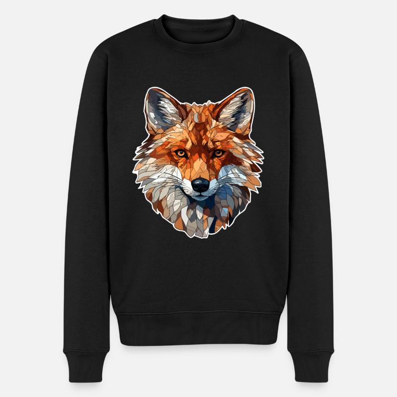 Renard - Pull Premium bio Homme - noir