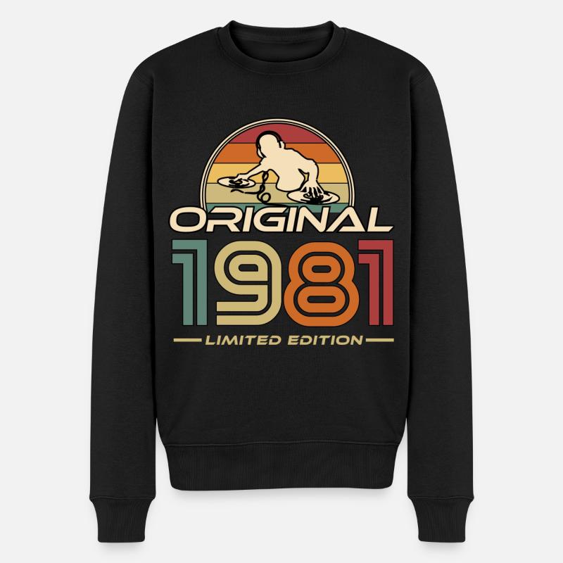 1981 - Pull Premium bio Homme - noir