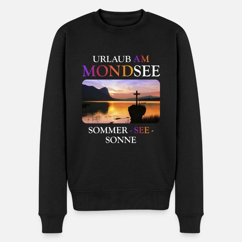 Mondsee - Pull Premium bio Homme - noir