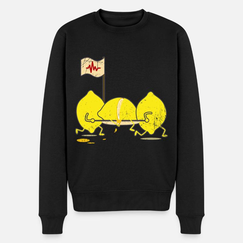 limonade - Pull Premium bio Homme - noir