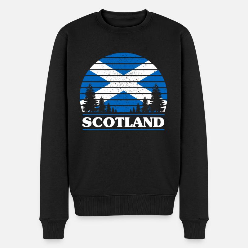 Écosse - Pull Premium bio Homme - noir