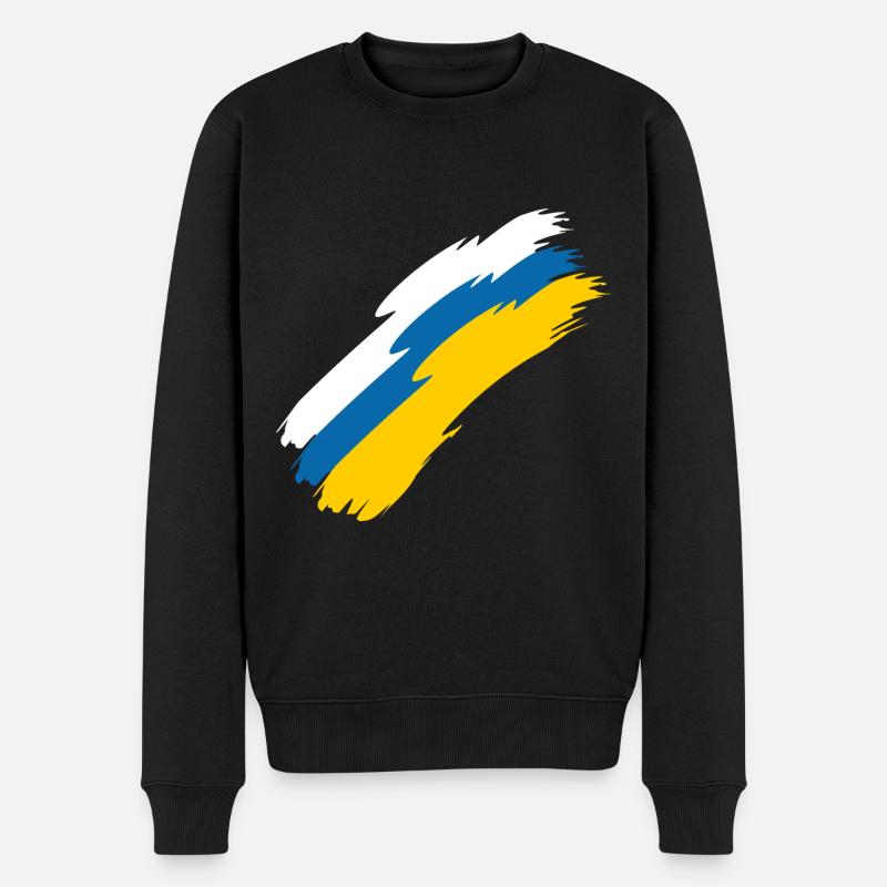 Drapeau des îles Canaries - Pull Premium bio Homme - noir