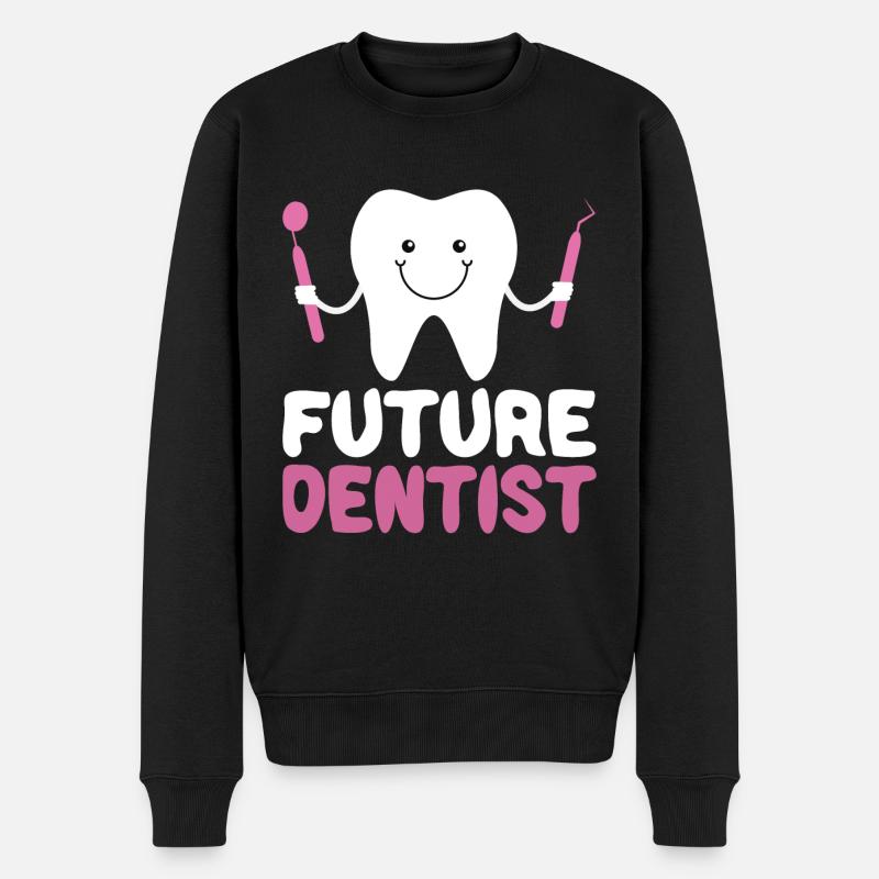 Futur Dentiste Junior Dentiste Baby Girl - Pull Premium bio Homme - noir