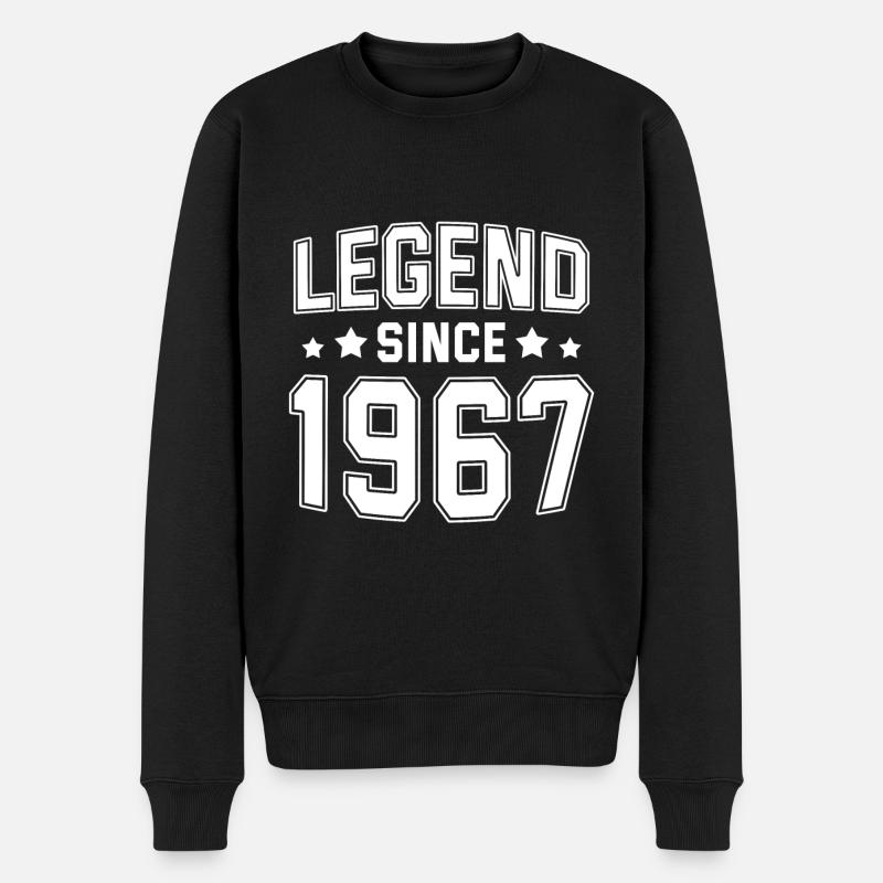 Legend since 1967 - Pull Premium bio Homme - noir