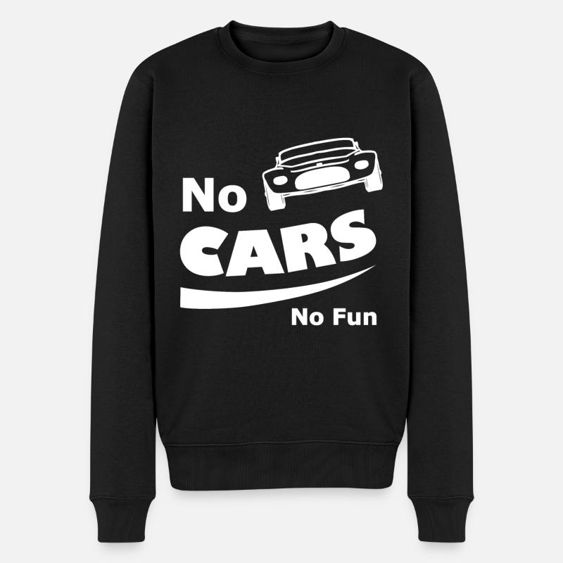 Gaz et déplacement - Pull Premium bio Homme - noir