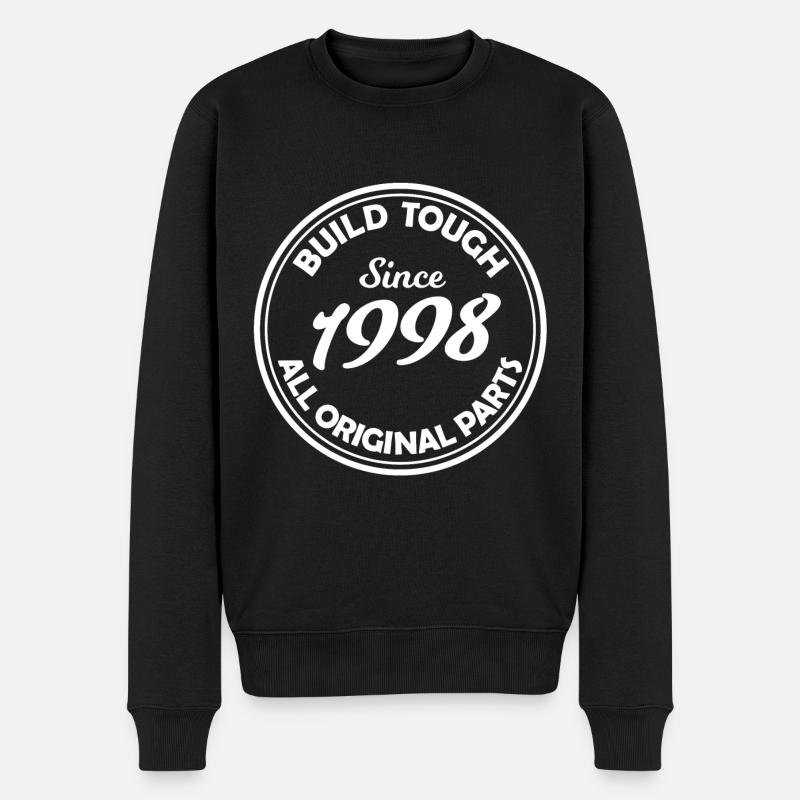 Né en 1998 - Pull Premium bio Homme - noir