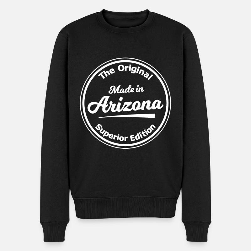 Fabriqué en Arizona - Pull Premium bio Homme - noir