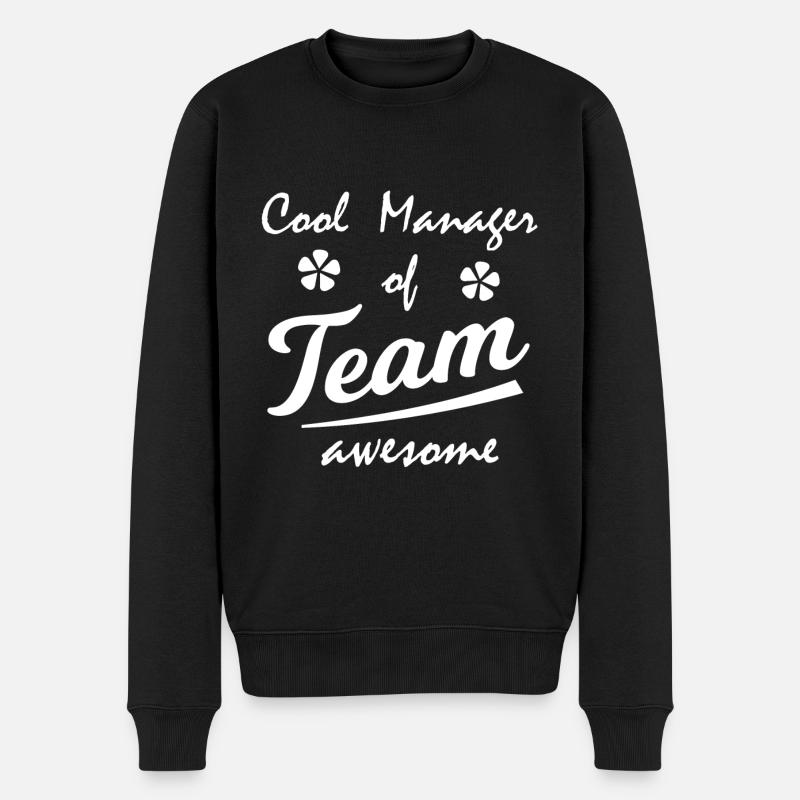 Le manager cool - Pull Premium bio Homme - noir