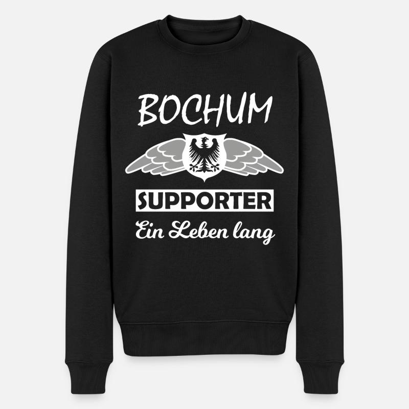 La Ruhrpott - Pull Premium bio Homme - noir