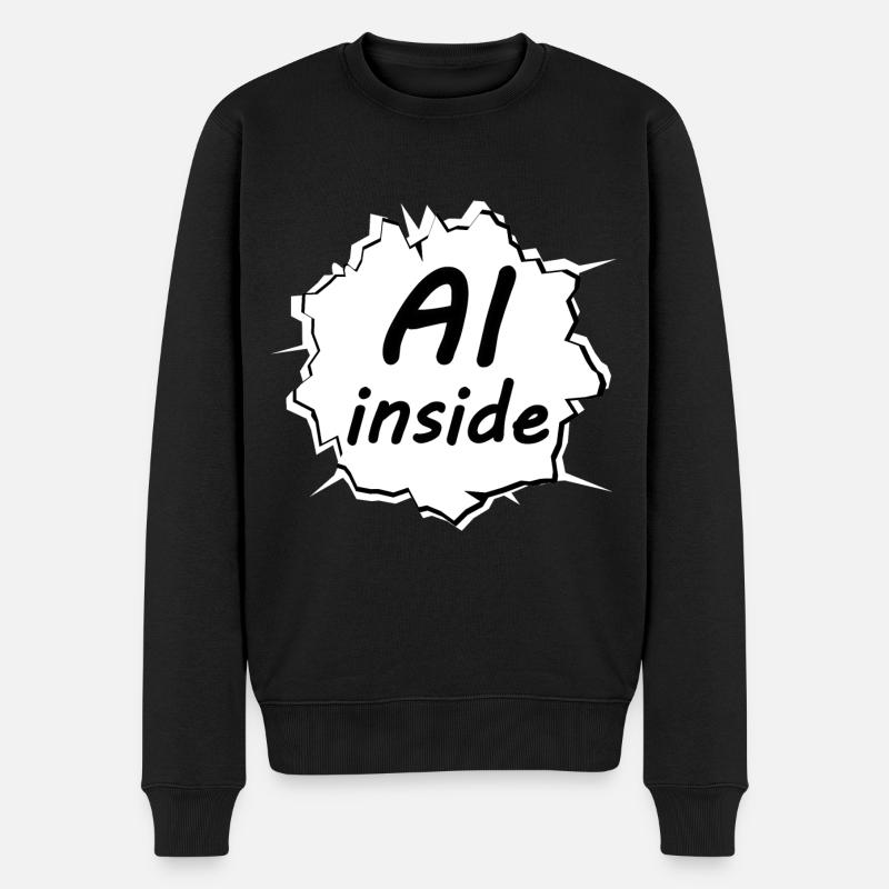 Intelligence informatique - Pull Premium bio Homme - noir