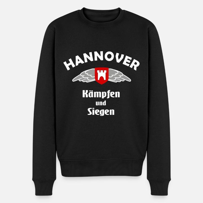 Die Fans aus Hannover - Männer Premium Bio Pullover - Schwarz