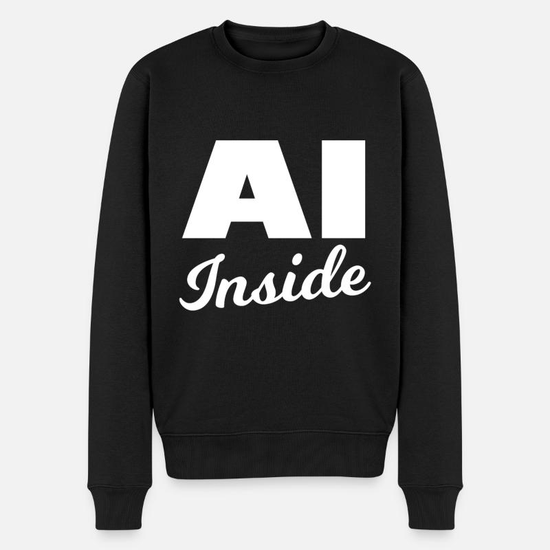 Intelligence artificielle - Pull Premium bio Homme - noir
