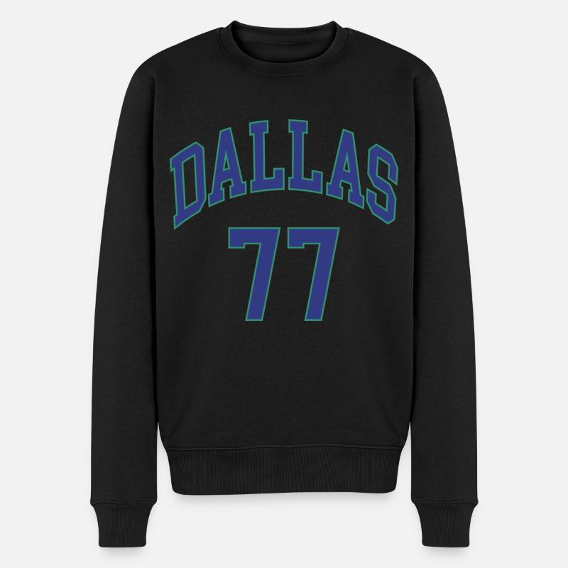 Dallas 77 - Pull Premium bio Homme - noir