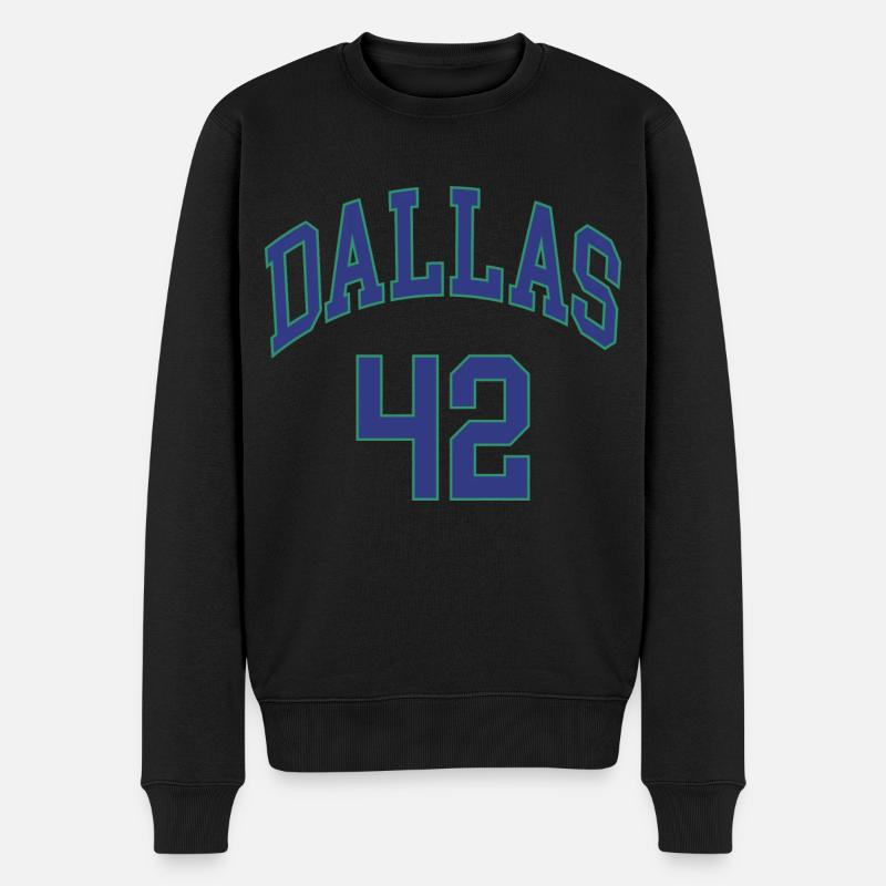 Dallas 42 - Pull Premium bio Homme - noir