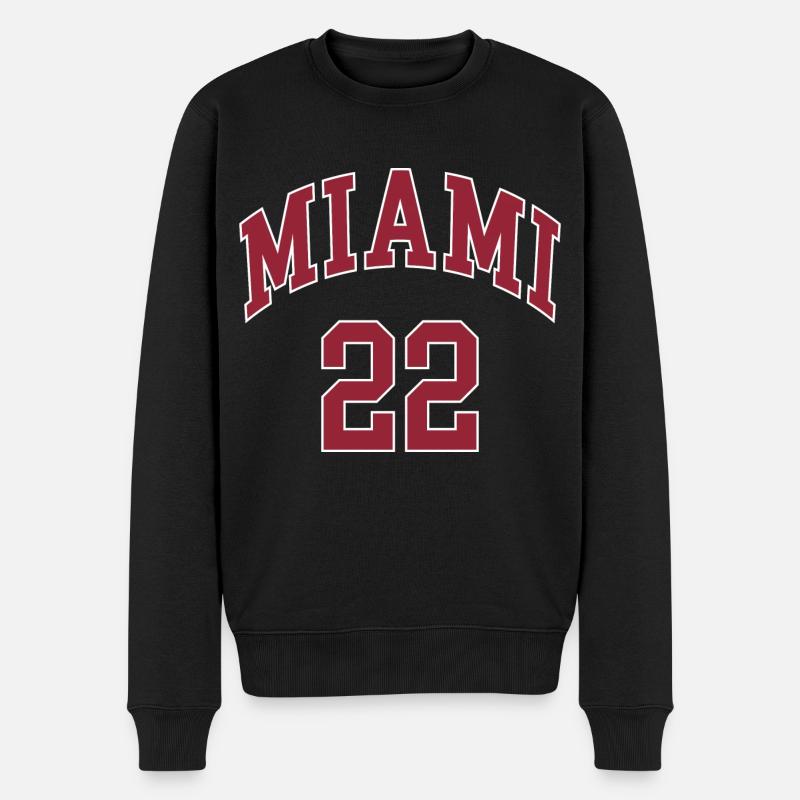 Miami 22 - Pull Premium bio Homme - noir