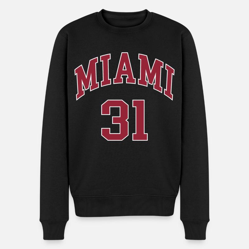 Miami 31 - Pull Premium bio Homme - noir