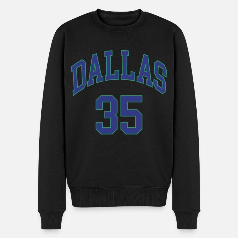 Dallas 35 - Pull Premium bio Homme - noir