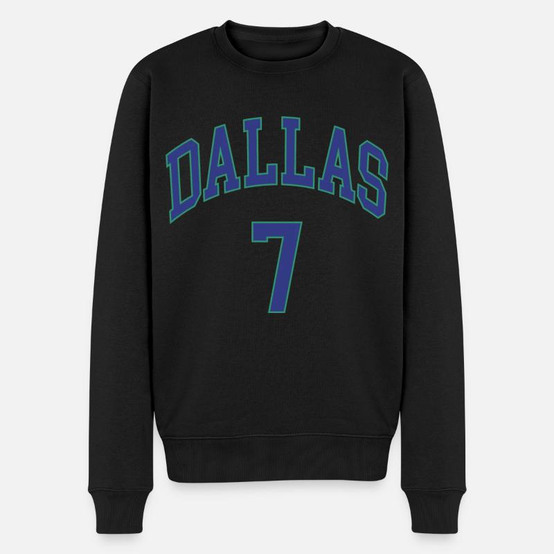 Dallas 7 - Pull Premium bio Homme - noir