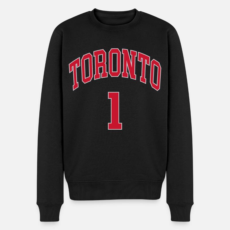 Toronto 1 - Pull Premium bio Homme - noir