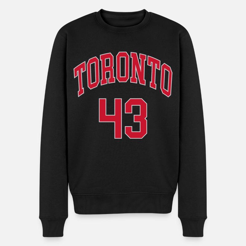 Toronto 43 - Pull Premium bio Homme - noir