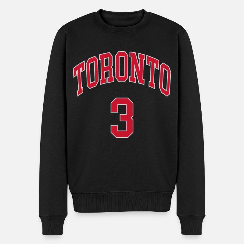 Toronto 3 - Pull Premium bio Homme - noir