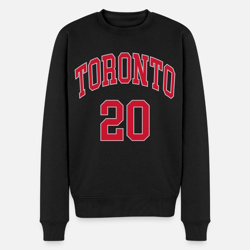 Toronto 20 - Pull Premium bio Homme - noir