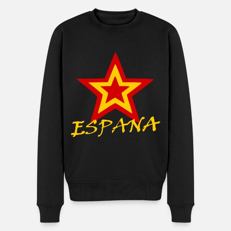 Vive l’Espagne - Pull Premium bio Homme - noir