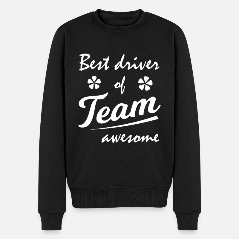 Le meilleur pilote - Pull Premium bio Homme - noir