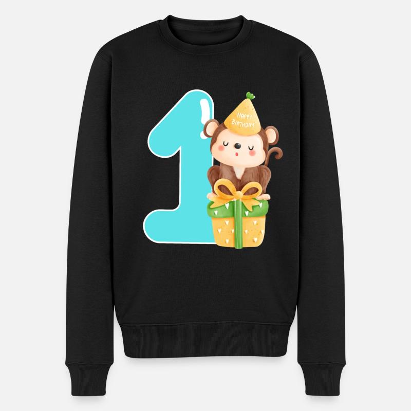 1er anniversaire. Premier anniversaire - Pull Premium bio Homme - noir