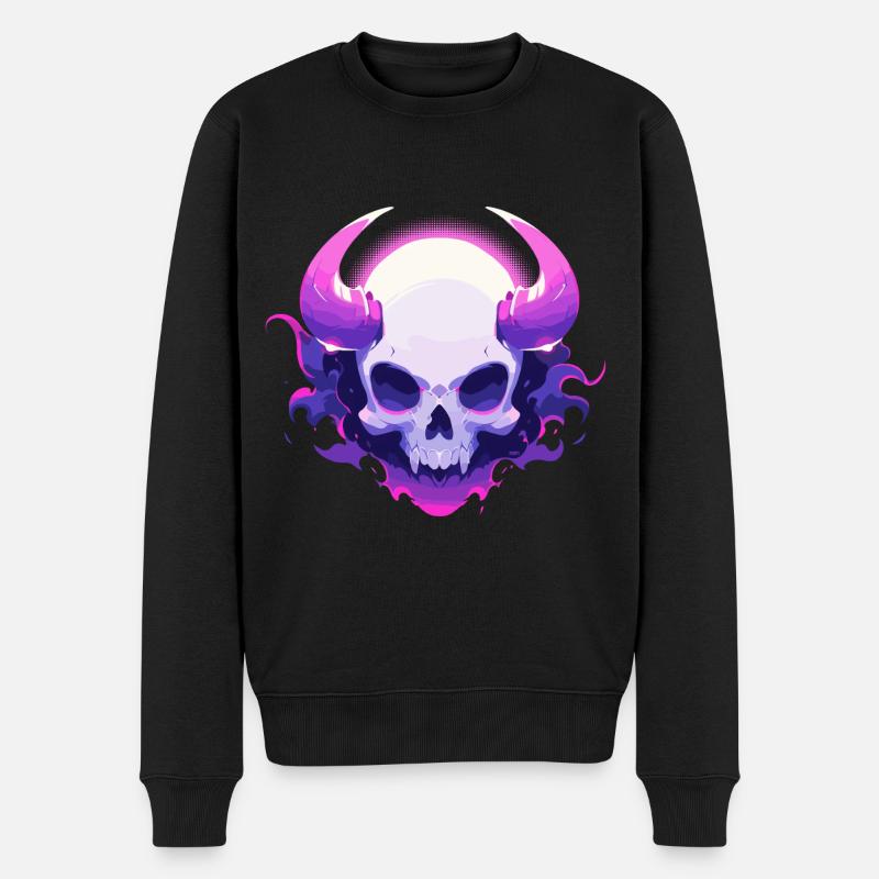 Beelzebub - Männer Premium Bio Pullover - Schwarz