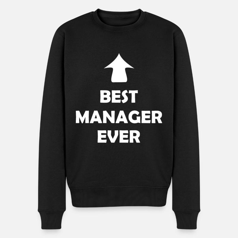 Le patron dans l’entreprise - Pull Premium bio Homme - noir