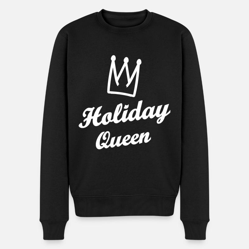 La reine des fêtes - Pull Premium bio Homme - noir
