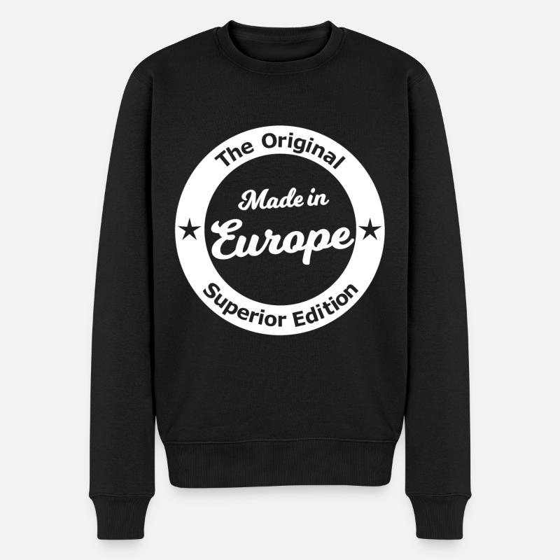 L’original d’Europe - Pull Premium bio Homme - noir